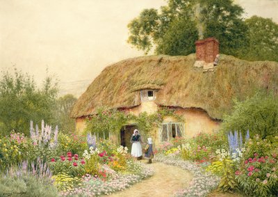 Ein Cottage in Devon von Arthur Claude Strachan